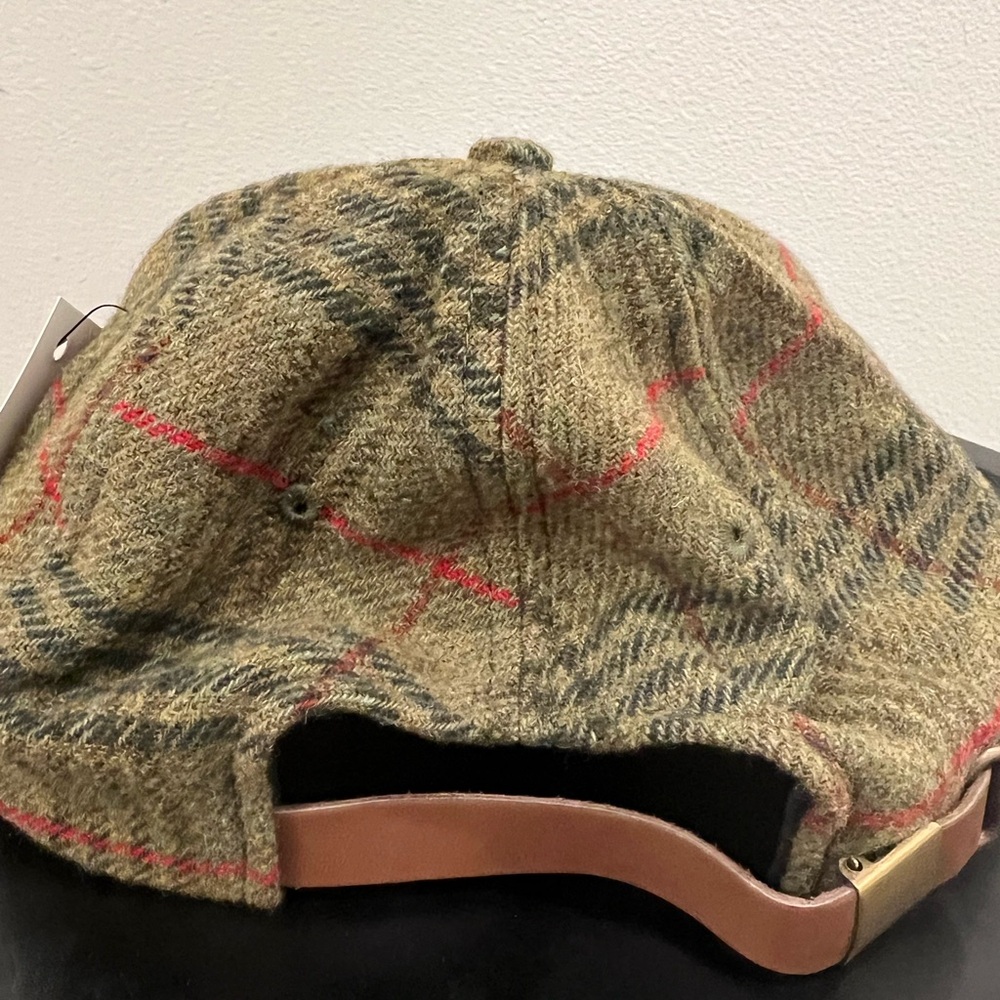 Flint and Tinder Hat Cap Tweed 5-Panel Hat in Forest Tartan - Picture 6 of 9